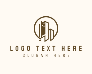 Tower - Tower Architecture Building logo design
