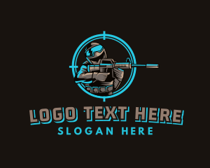 Military Target Shooting logo