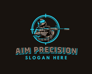 Military Target Shooting logo