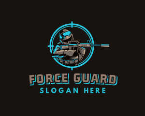 Military Target Shooting logo