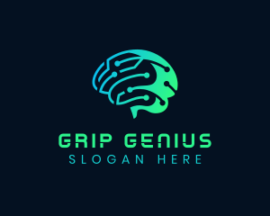 Smart Brain Technology logo design