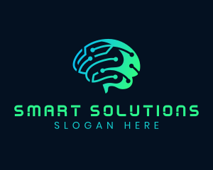 Smart Brain Technology logo design