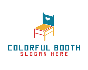 Colorful Chair Design logo design