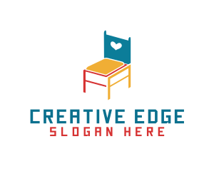 Colorful Chair Design logo