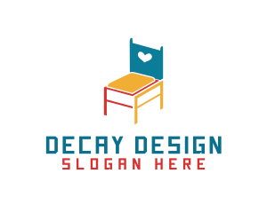 Colorful Chair Design logo design