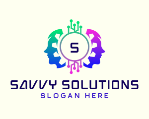 Artificial Intelligence Digital logo