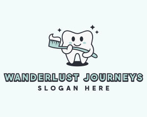 Toothbrush Dental Tooth Logo