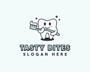 Toothbrush Dental Tooth logo