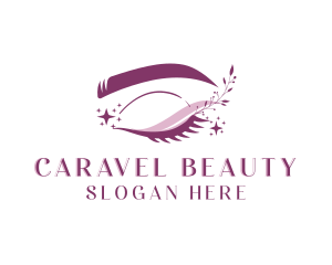 Brow Beauty Eyelash logo design