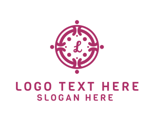 Generic Flower Wreath logo