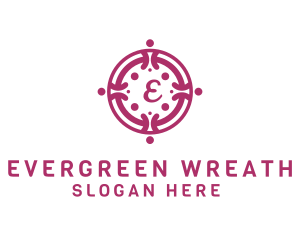 Generic Flower Wreath logo design