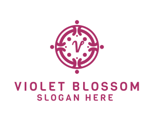 Generic Flower Wreath logo design