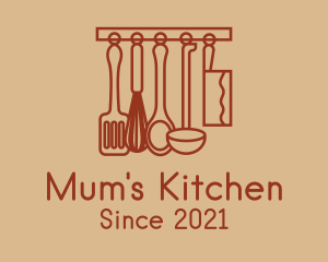 Kitchen Cooking Utensils logo design