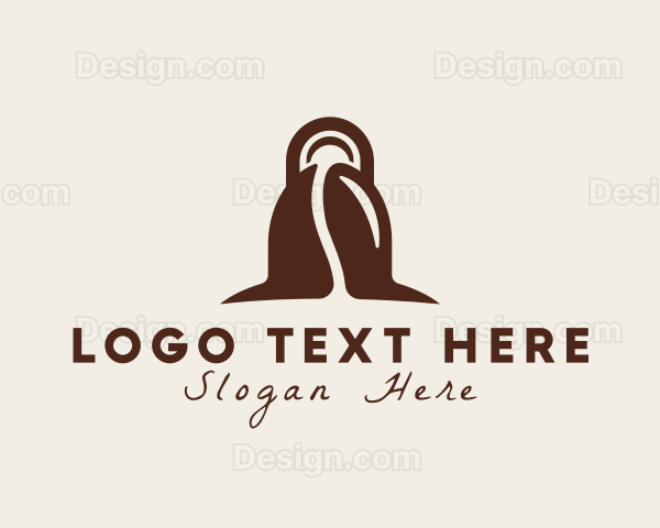 Coffee Shopping Bag Logo