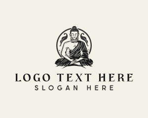 Wellness Spirituality Buddha  logo
