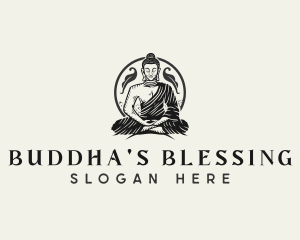 Wellness Spirituality Buddha  logo