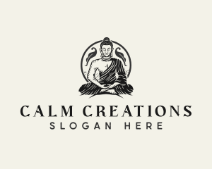 Wellness Spirituality Buddha  logo
