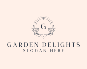 Floral Garden Boutique logo design