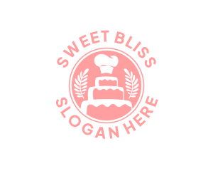 Baker Hat Cake  logo design