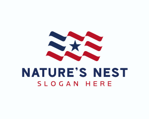 American Country Flag logo