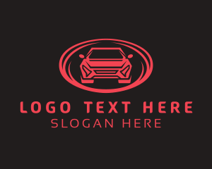 Red Automotive Car logo