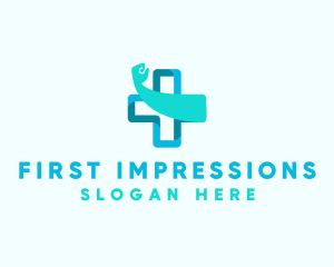 Doctor Medical Cross logo design