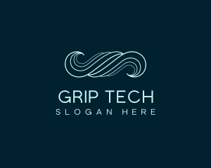 Waves Tech Business Firm logo design