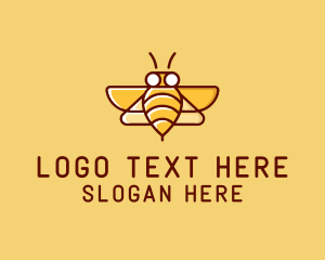 Bumblebee Bee WIngs Logo