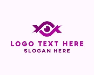 Eye Lens Ribbon logo