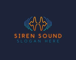 Tech Sound Wave logo design