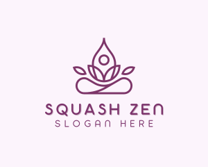 Wellness Healing Yoga logo design