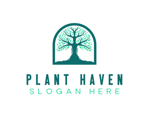 Environment Tree Planting logo design