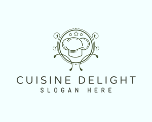 Elegant Chef  Touque  logo design