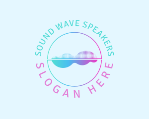 Sound Wave Frequency Tune logo design