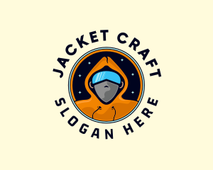 Snowboarder Man Hoodie logo