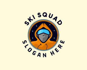 Snowboarder Man Hoodie logo