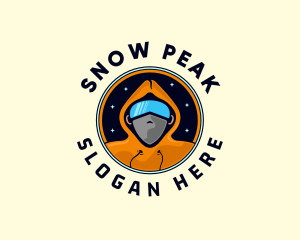 Snowboarder Man Hoodie logo