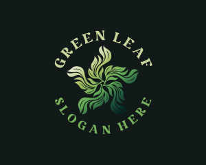 Organic Herbal Leaves  logo