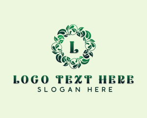 Herbal Garden Leaves logo