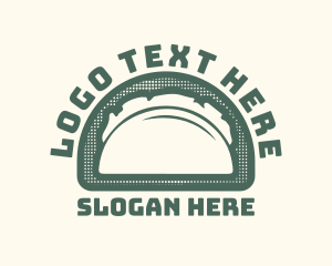 Rustic Taco Restaurant Badge logo