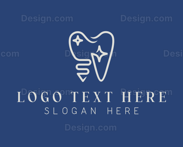 Molar Tooth Dentist Logo