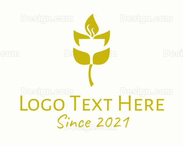 Yellow Herbal Tea Logo