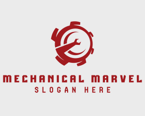 Wrench Tool Mechanic logo design