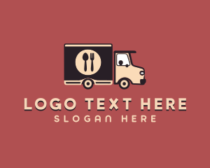 Diner Food Automobile logo