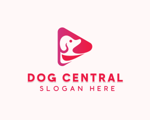 Pet Dog Vlog logo design