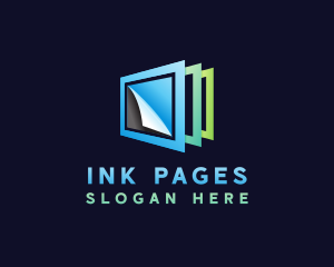 Picture Document Printing logo design