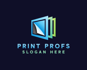 Picture Document Printing logo design