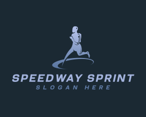 Running Exercise Therapy logo design