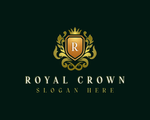 Sovereign Crown Shield logo design