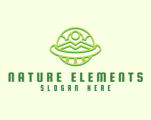 Nature Planet Farm logo design